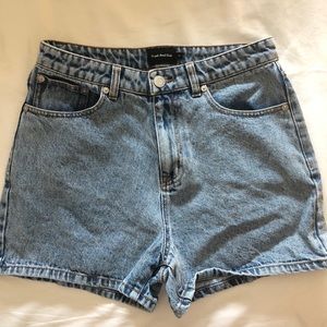 FRANK AND OAK HIGH WAISTED SHORTS